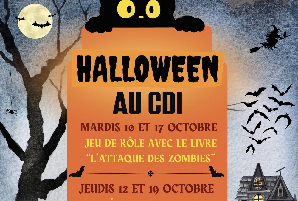 Halloween au CDI