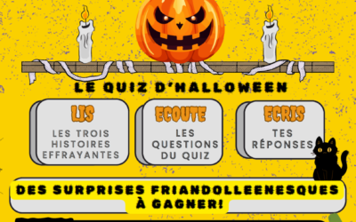 Quiz et concours halloweenesques au CDI